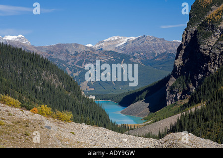 Lake Louise, Banff Nationalpark, Alberta, Kanada Stockfoto