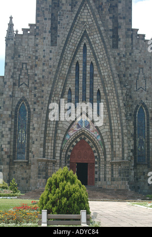 Rio Grande tun Sul steinerne Kathedrale Catedral de Pedra Canela Rs Rio Grande Sul Architektur Tempel gotische christlichen katholischen fa Stockfoto