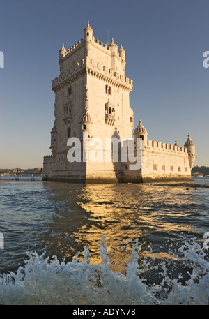 Lissabon, Portugal.  Torre de Belem. Stockfoto