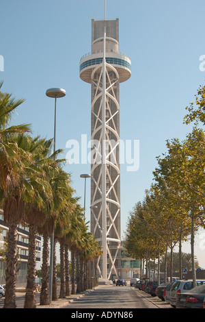 Lissabon Portugal Torre Vasco de Gama Stockfoto