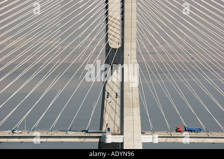 Lissabon Portugal Ponte Vasco da Gama Stockfoto