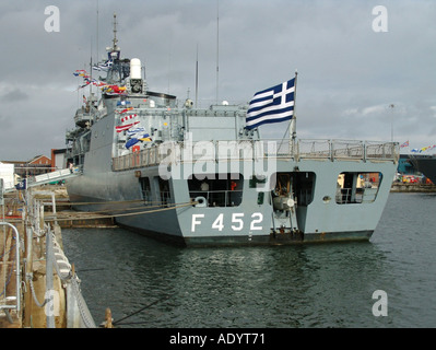 Trafalgar 200 feiern und International Fleet Review und internationales Festival des Meeres Portsmouth England GB UK 2005 Stockfoto