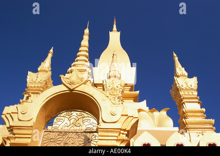 Ansicht des Stupas in Pha, die Luang Stockfoto