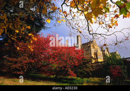 Herbstfärbung zündeten Arboretum 5 Stockfoto