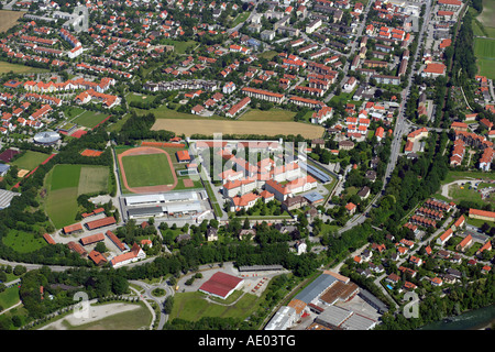 Gefängnis und Sport Bereich, Hitlers Gefängnis, Deutschland, Bayern, Oberbayern, Oberbayern, Landsberg Am Lech Stockfoto