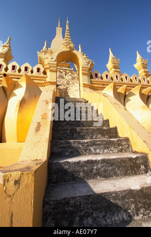 Ansicht der Pha, die Luang Stockfoto