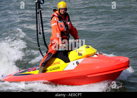 RESCUERUNNER ein Sea Rescue Boat of The Swedish Sea Rescue Society Stockfoto