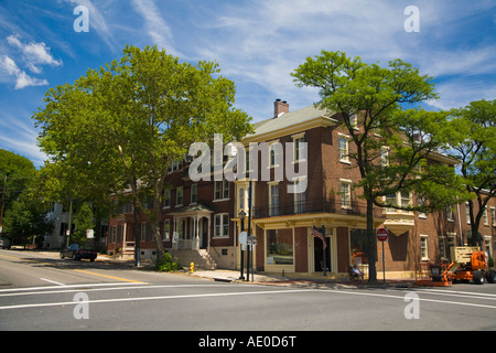 Historische Stadt von Bethlehem Pennsylvania USA Juli 2007 Stockfoto