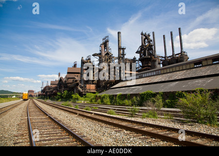 Geschlossene Bethlehem Steel Mill Juli 2007 Stockfoto