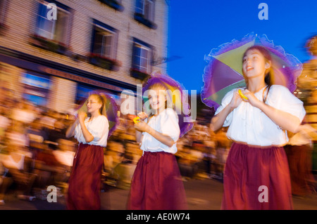 Kanada, Quebec City, Fêtes De La Nouvelle France, Parade Stockfoto