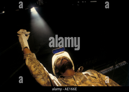 Segel-Steel Authority of India Ltd-Anlage Bhadravati Karnataka Indien Stockfoto