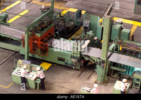 Segel-Steel Authority of India Ltd-Werk in Salem Tamil Nadu, Indien Stockfoto