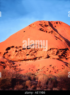 Uluru Red Centre Zentralaustralien Northern Territory Australien Stockfoto
