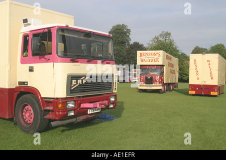 Klassische britische LKW Stockfoto