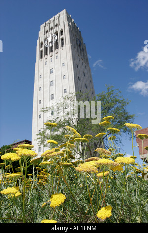 Ann Arbor Michigan, University of Michigan Burton Memorial Bell Tower, Besucher reisen Reise Tour touristische Wahrzeichen lan Stockfoto