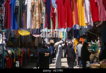 Ägypten Nil Senke Luxor Stockfoto