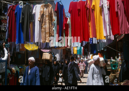 Ägypten Nil Senke Luxor Stockfoto