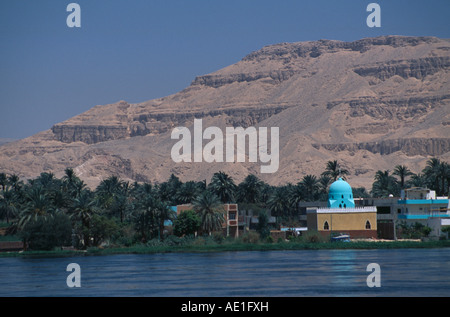 Ägypten Nil Senke Luxor Stockfoto