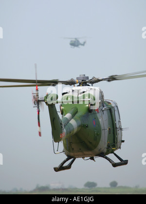 Britische Armee Westland WG-13 Lynx AH7 Militärhubschrauber Stockfoto