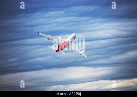 Kommerziellen zivilen Luftfahrt Boeing 747 Jumbo Jet Oasis Hong Kong Airlines Boeing 747-481 Stockfoto