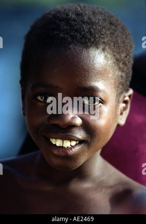 Côte d ' Ivoire, junge Porträt Stockfoto