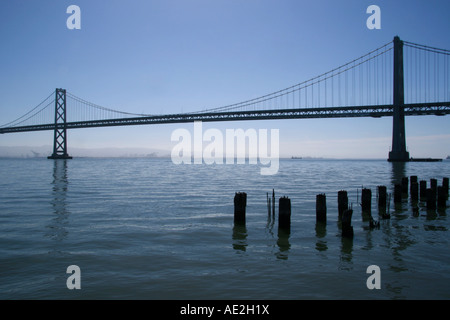 Die Bay Bridge Stockfoto