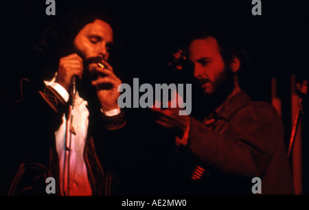 DIE Türen uns Gruppe mit Jim Morrison auf der linken Seite über 1968. Foto van Houten Stockfoto