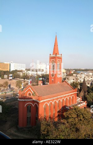 Ohel David Synagoge, Lal Deval, Pune, Maharashra. 1863 von Philanthropen David Sassoon begonnen und wurde von seinen Nachfolgern im Jahr 1867 abgeschlossen Stockfoto