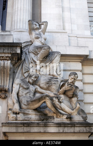 Harold Parker Statue an Australien House London England Stockfoto