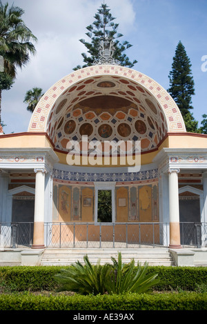 Villa Giulia Palermo Sizilien Italien Stockfoto