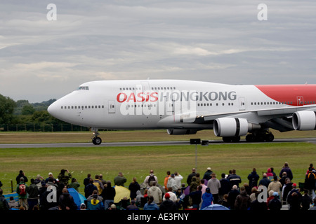 Oasis Hong Kong Airlines Boeing 747-400 Jumbo jet Stockfoto