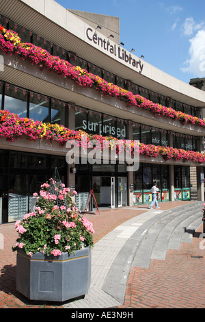 Außenseite der Zentralbibliothek Chamberlain Quadrat Birmingham West Midlands England uk Stockfoto