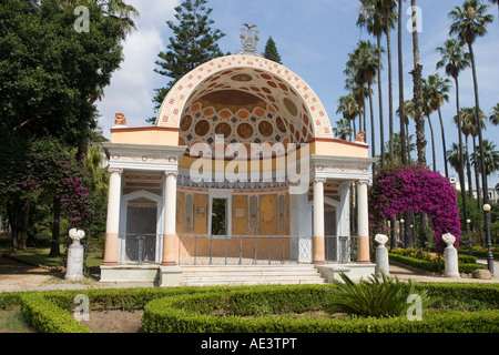 Villa Giulia Palermo Sizilien Italien Stockfoto