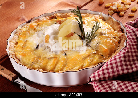 Ananas-Tarte Stockfoto
