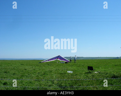 Hängegleiter Stockfoto