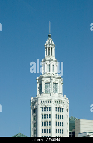 General Electric Turm in Buffalo im Staat New York. Stockfoto