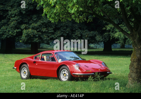 Ferrari Dino 246GT. Eingeführt 1969. Stockfoto