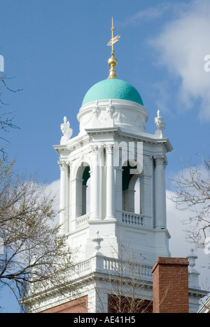 eines der vielen Glockentürmen an der Harvard University in Cambridge, Massachusetts Stockfoto