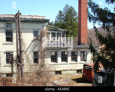 Verlassener Bauernhof, Upstate New York. Vereinigte Staaten von Amerika. Stockfoto