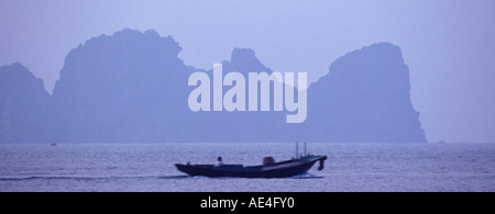 Angelboot/Fischerboot Stockfoto