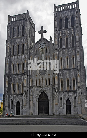 Str. Joseph katholische Kathedrale Hanoi Vietnam Stockfoto