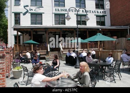 Richmond Virginia, Shockoe Slip, Sine Irish Pub und Restaurant Restaurants Essen Essen Essen Cafe Cafes, VA060517036 Stockfoto