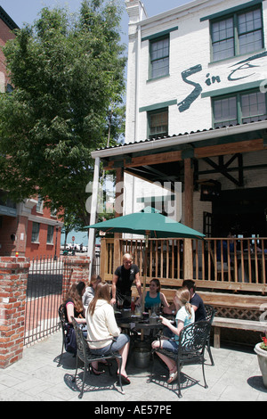 Richmond Virginia, Shockoe Slip, Sine Irish Pub und, Restaurant Restaurants Essen Essen Essen Essen gehen Cafe Cafés Bistro, Besucher reisen Tour touri Stockfoto