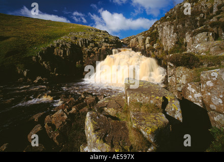 Kessel-Schnauze in der Nähe von Langdon Beck, River Tees, Teesdale, County Durham Stockfoto