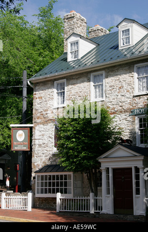 Middleburg, Virginia, Loudoun County, Washington Street, Red Fox Inn, VA060520149 Stockfoto