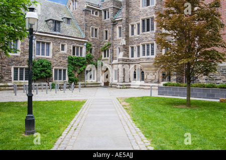 Foulke Hall ein Wohnheim Gebäude im collegiate Gotik-Stil an der ivy league Universität Princeton New Jersey Stockfoto