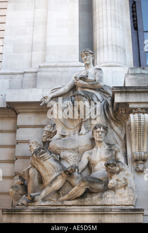 Harold Parker Statue an Australien House London England Stockfoto