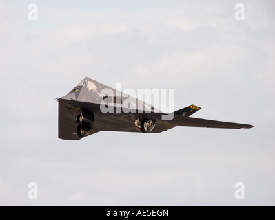 Vereinigte Staaten Luftwaffe Lockheed F 117A Nighthawk Stealth Flugzeugtyp Stockfoto