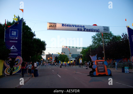 Montreal International Jazz Festival 2007 Stockfoto