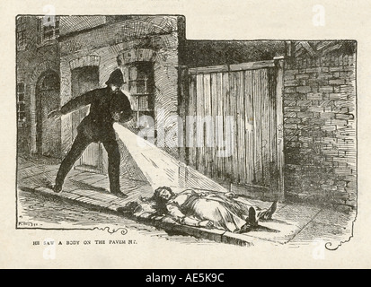 Jack the Ripper Opfer Mary Ann Nichols Stockfoto